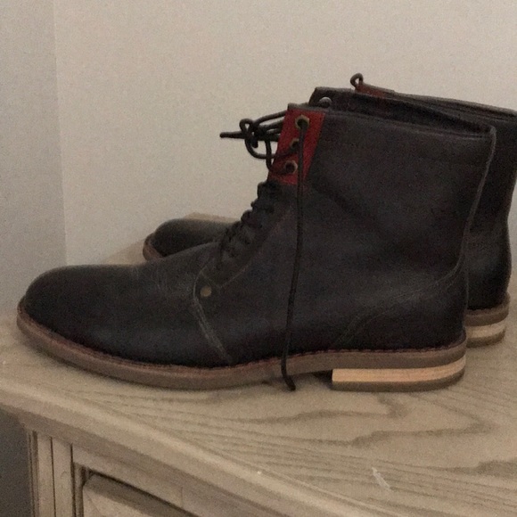 Original Penguin High Top Leather Boot - Picture 1 of 4